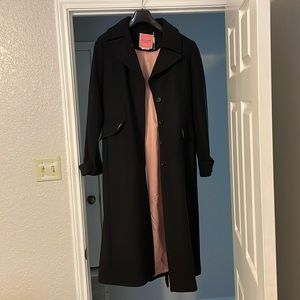 Long black coat